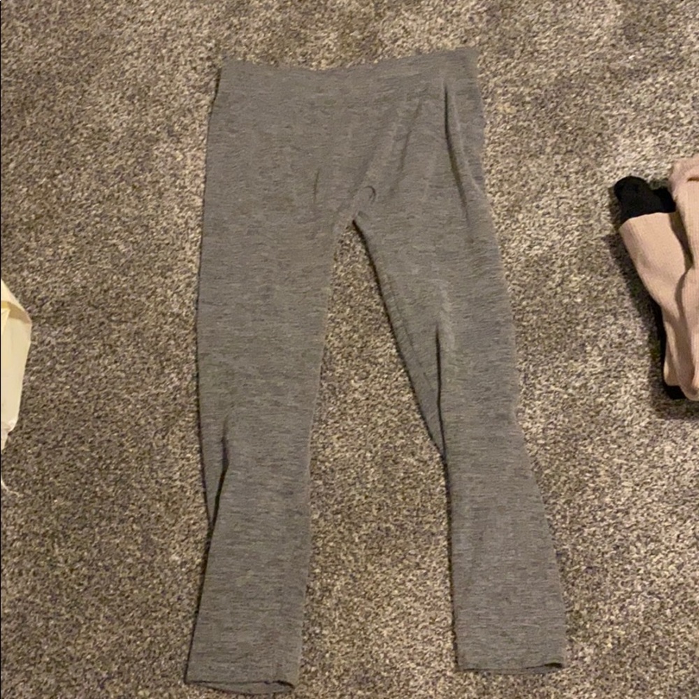 Grey leggings